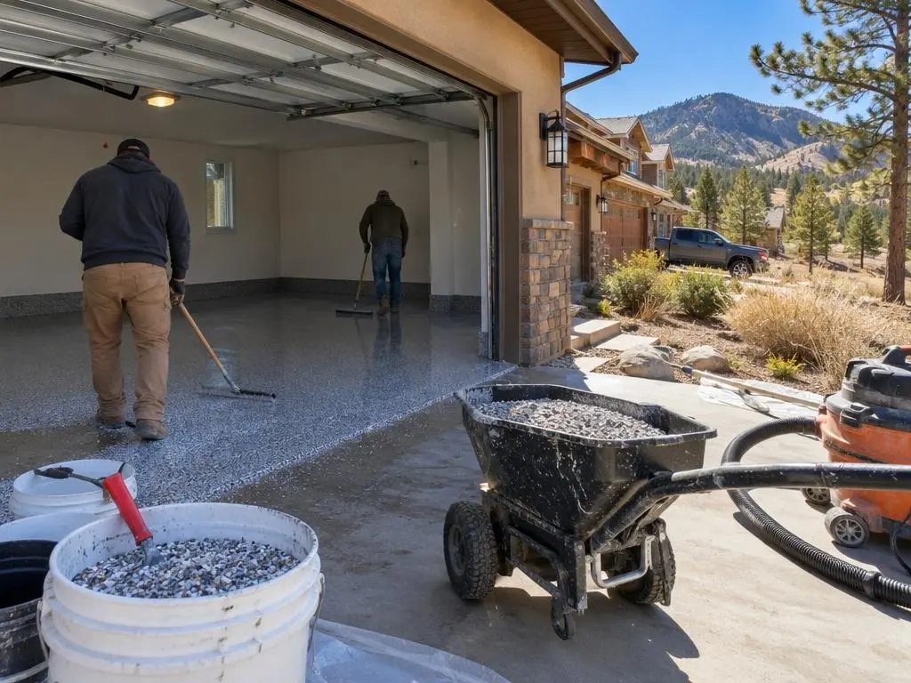 Garage Floor Epoxy in Boulder, CO